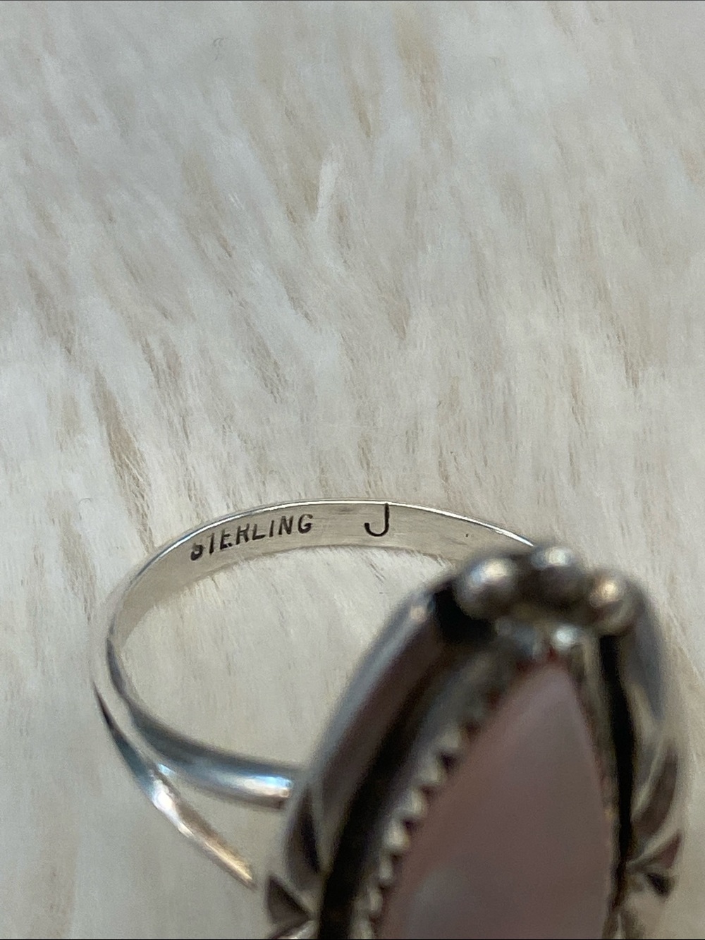 Pink Shell Ring - Picture 6 of 6